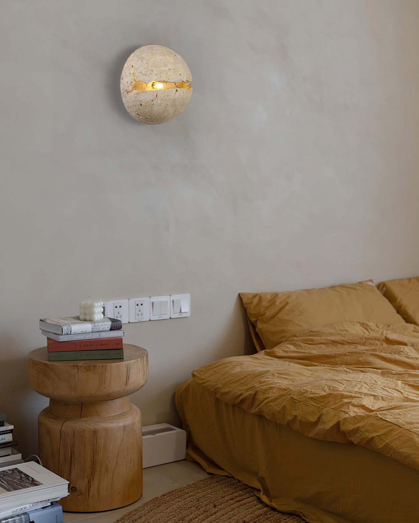 Round Crack Wall Lamp