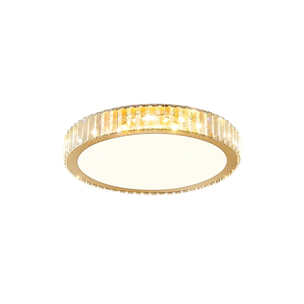 Round Crystal Ceiling Lamp