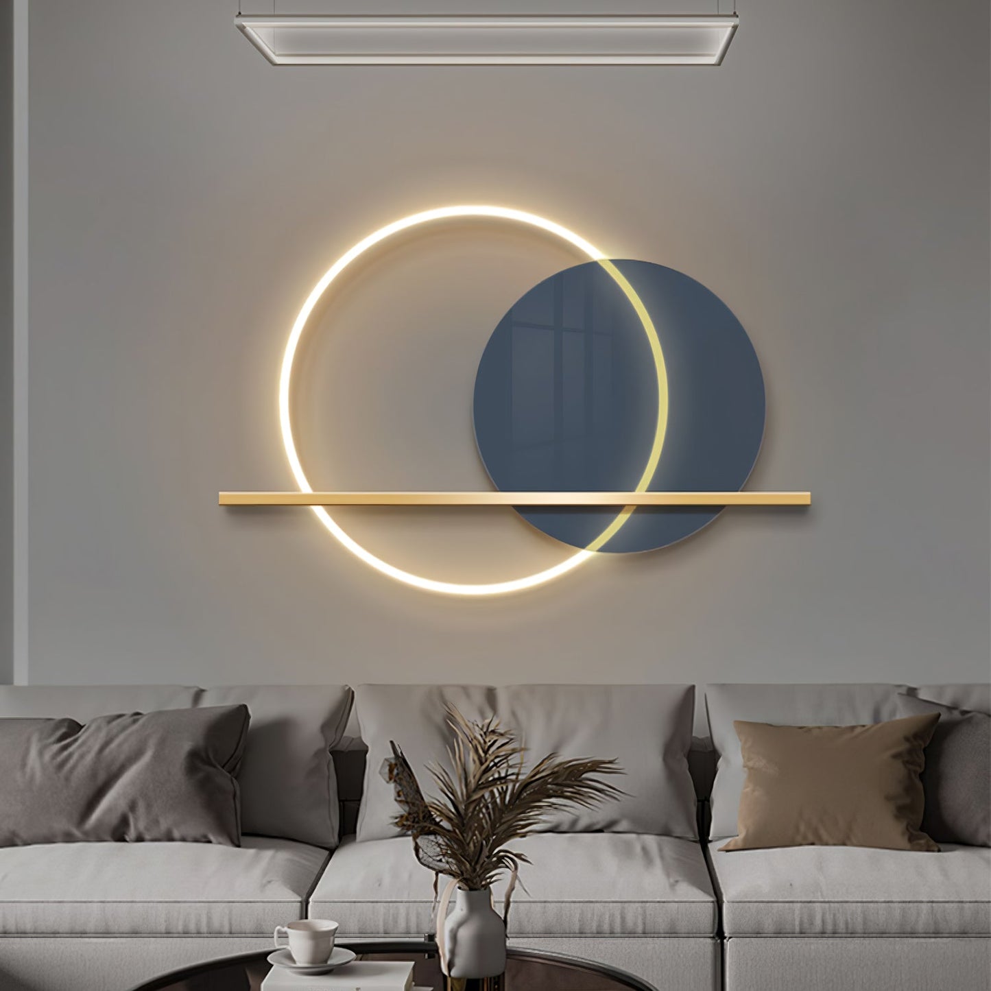 Round Cut Wall Lamp