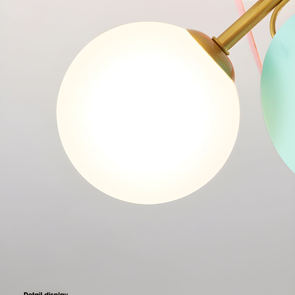 Round Macaron Ceiling Lamp Fixture