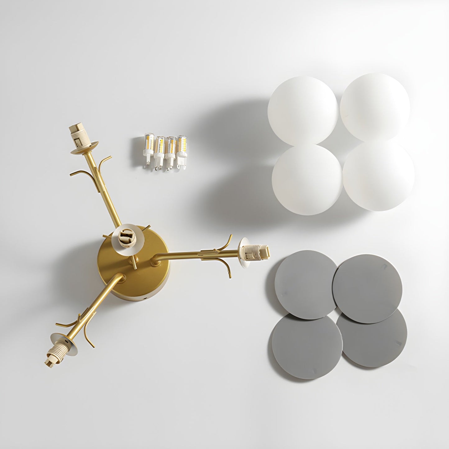 Round Macaron Ceiling Lamp Fixture