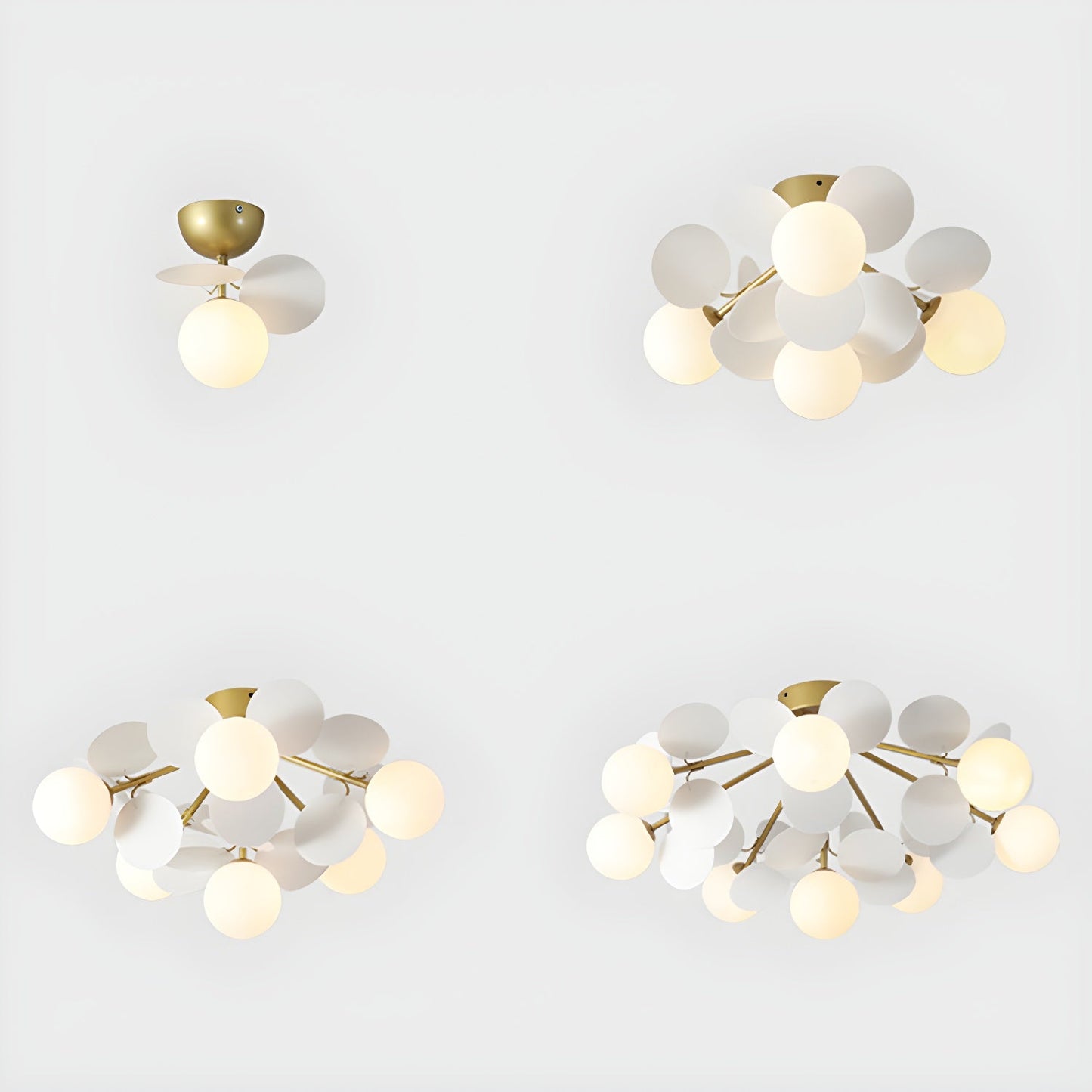 Round Macaron Ceiling Lamp Fixture