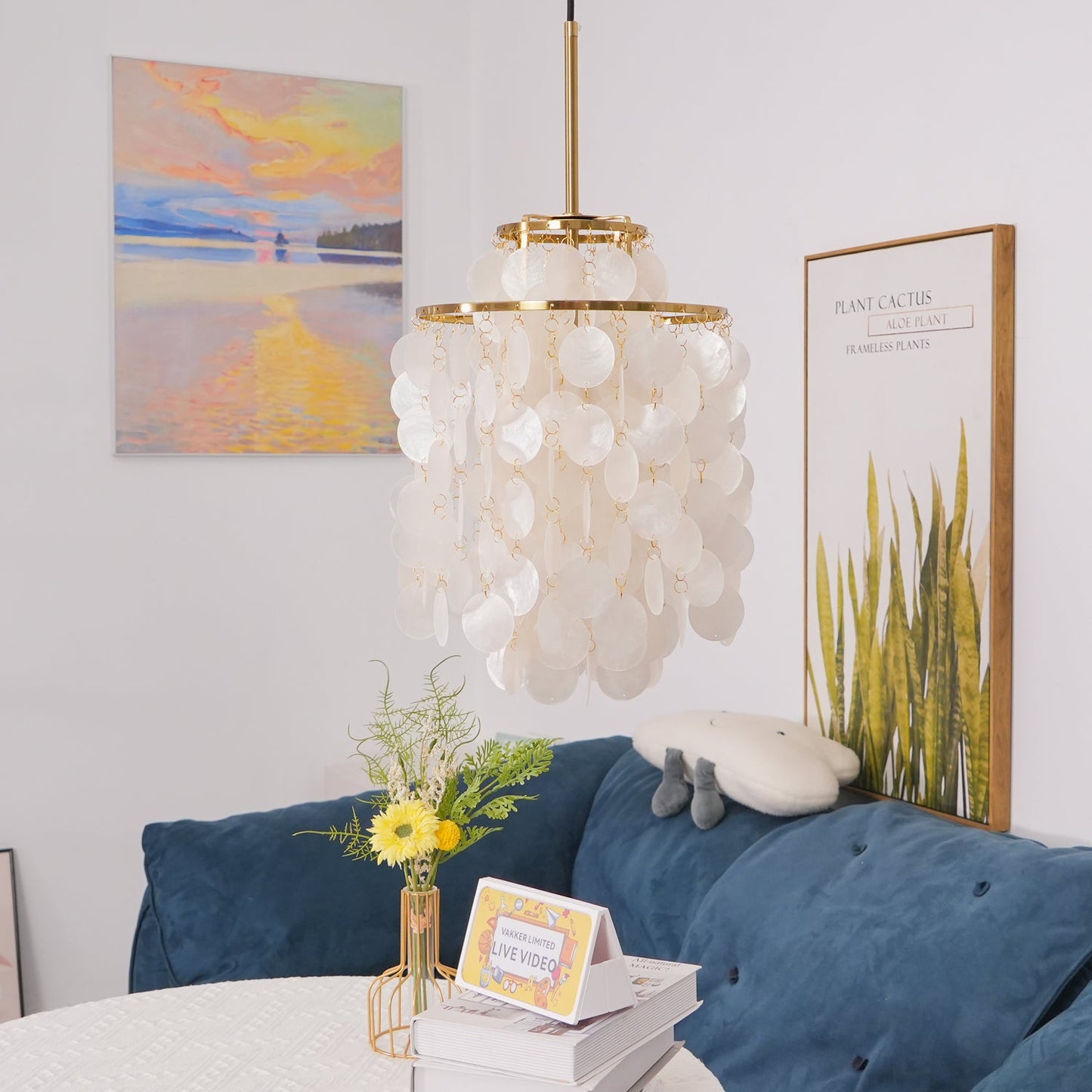 Seashells Pendant Light