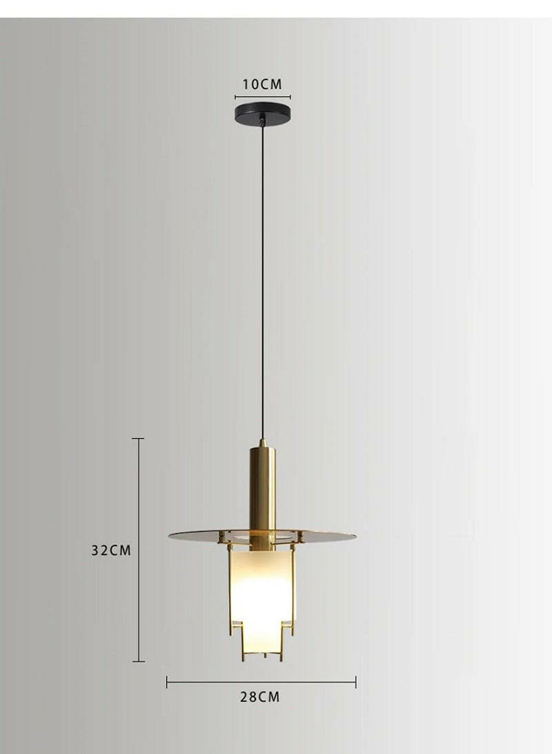 Rune Elegant Crystal Pendant Lamp