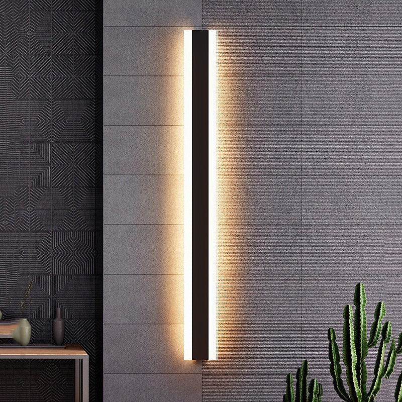 IIS Shuri - Modern Waterproof outdoor Long Strip LED wall lamp IP65 Aluminum