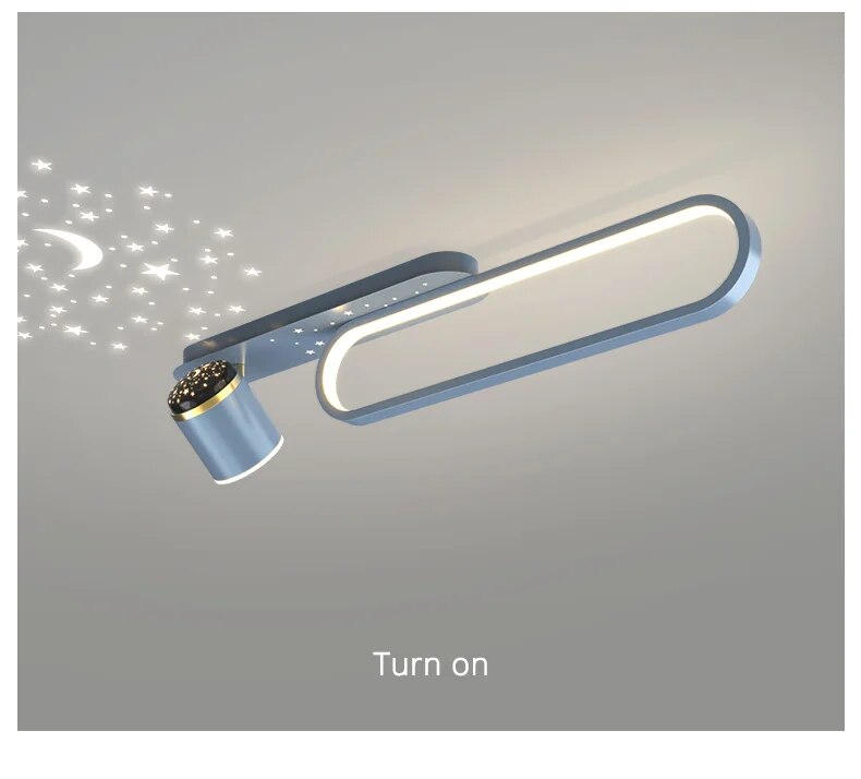 MAV Star Projection Modern Aisle Ceiling Lights with Spotlights