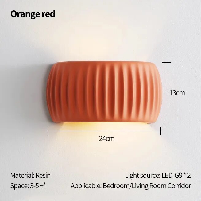 Nordic Cream Minimalist Wall Lamp