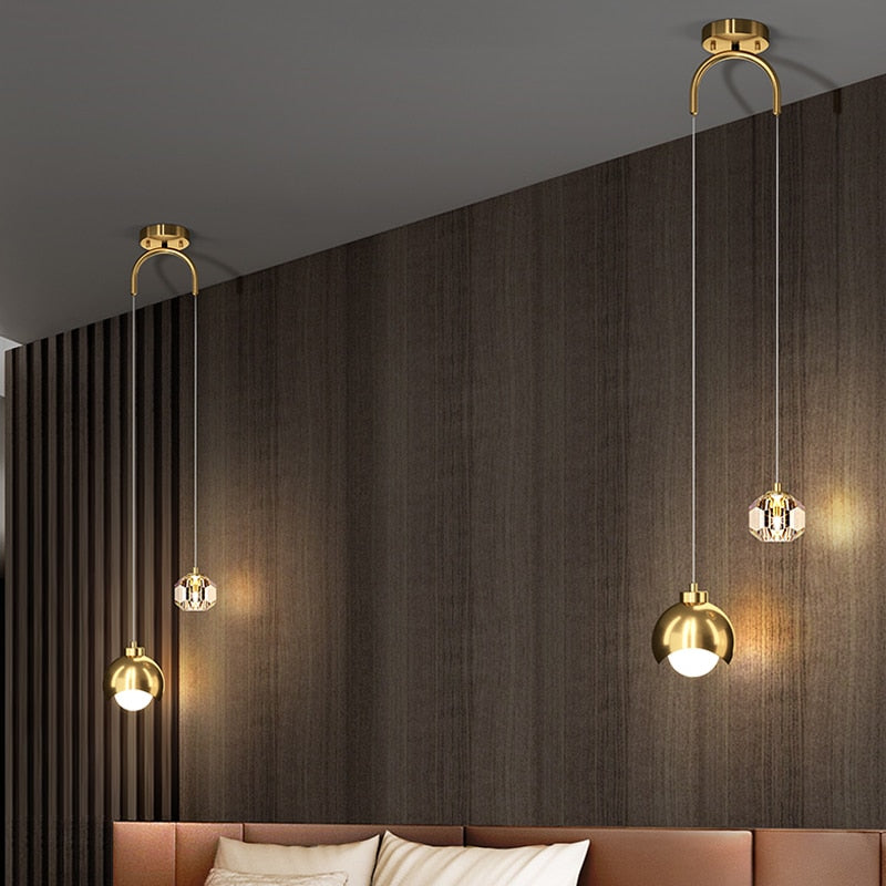 Ylk Nordic Gold Pendant Lamp