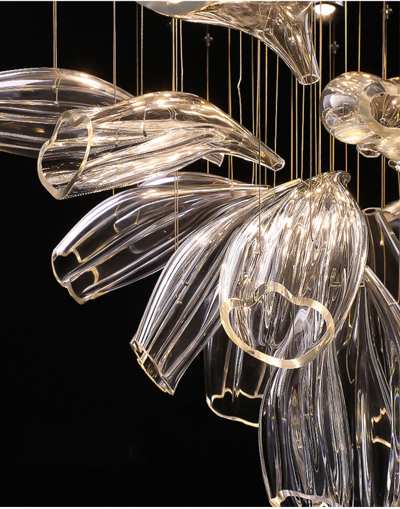 Ylk Luxury Crystal Chandelier Lamp