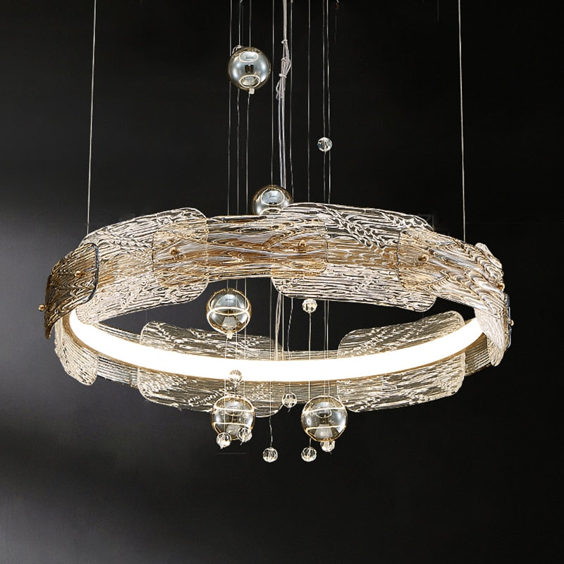 Olga Rounded Crystal Chandelier