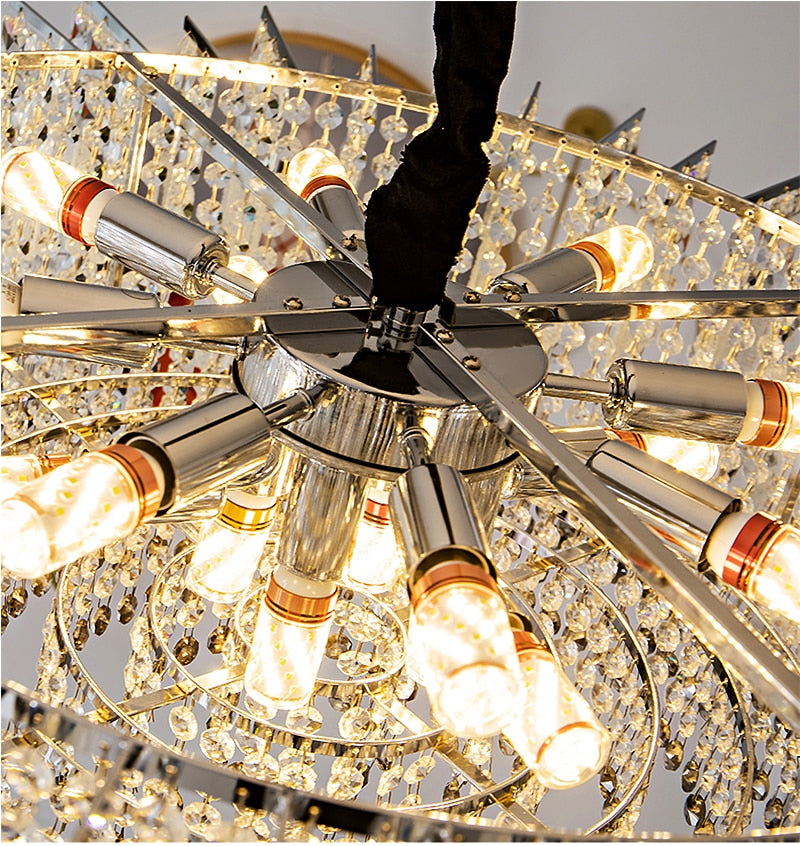 Ylk Wren Elegant Crystal Chandelier