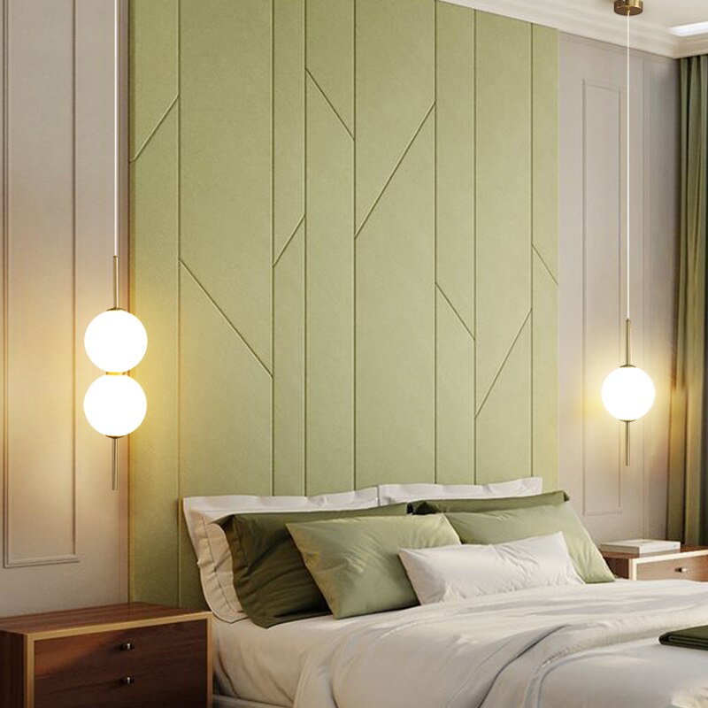 Adiella Pendant Lights Grape luster Glass Ball