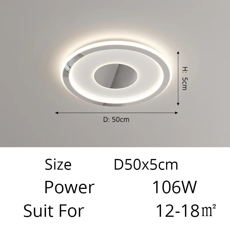 Qiyi Porpork Modern LED Ceiling Lamp
