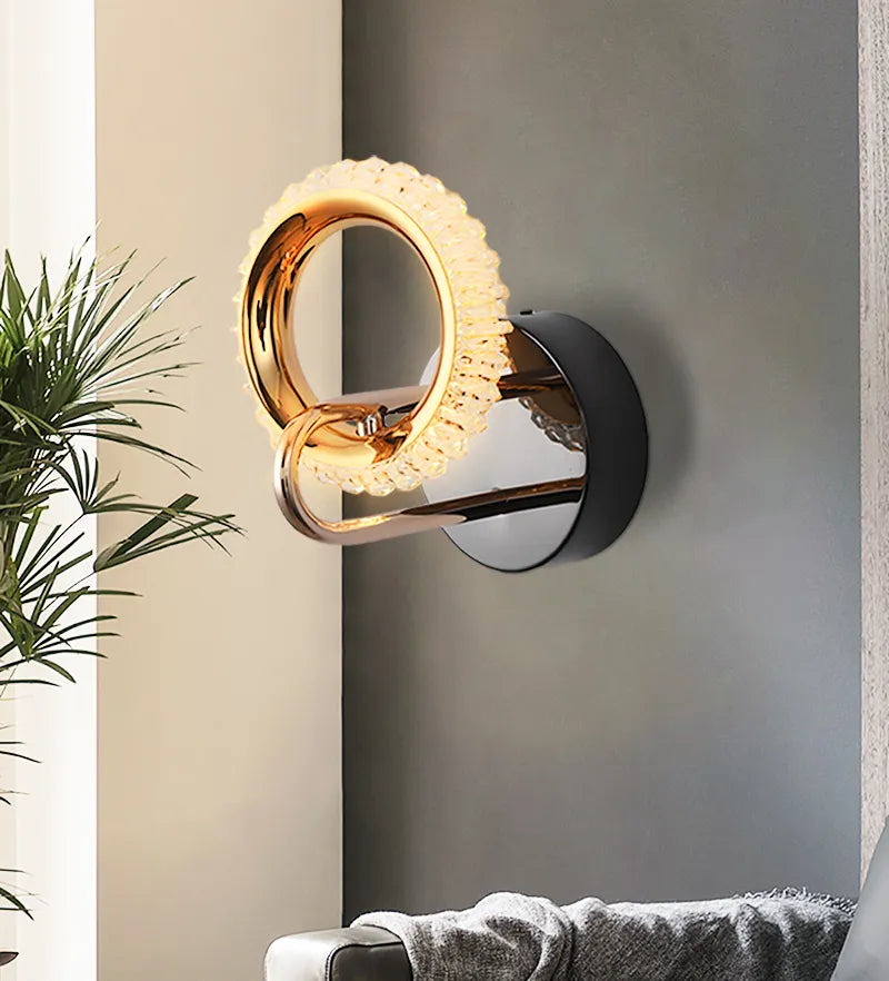 Modern Crystal LED Wall Lamps