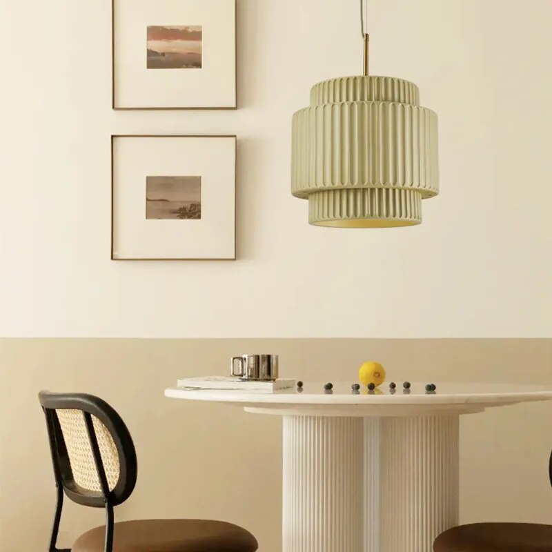 Wabi-Sabi Designer Resin Chandelier