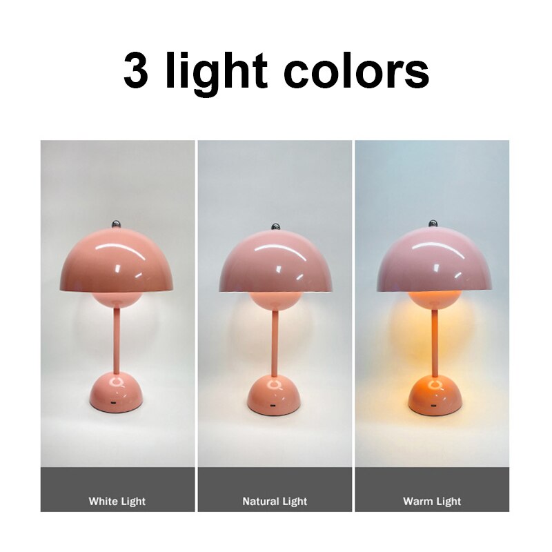 BAN Mushroom Modern LED table lamp Nordic desk light
