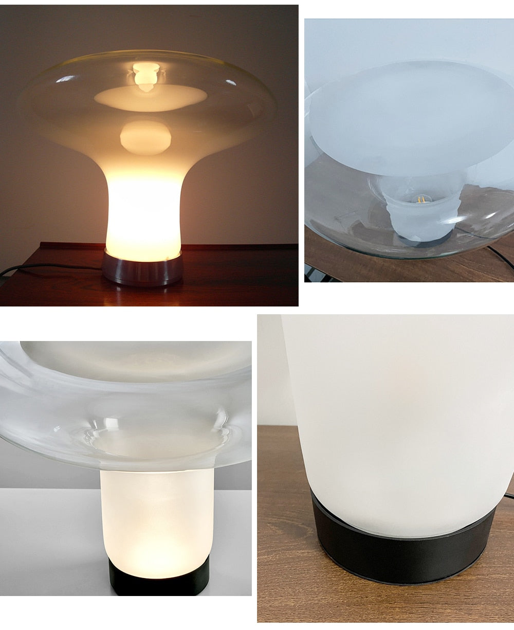 Mak 7-Style Glass Mushroom Lamp