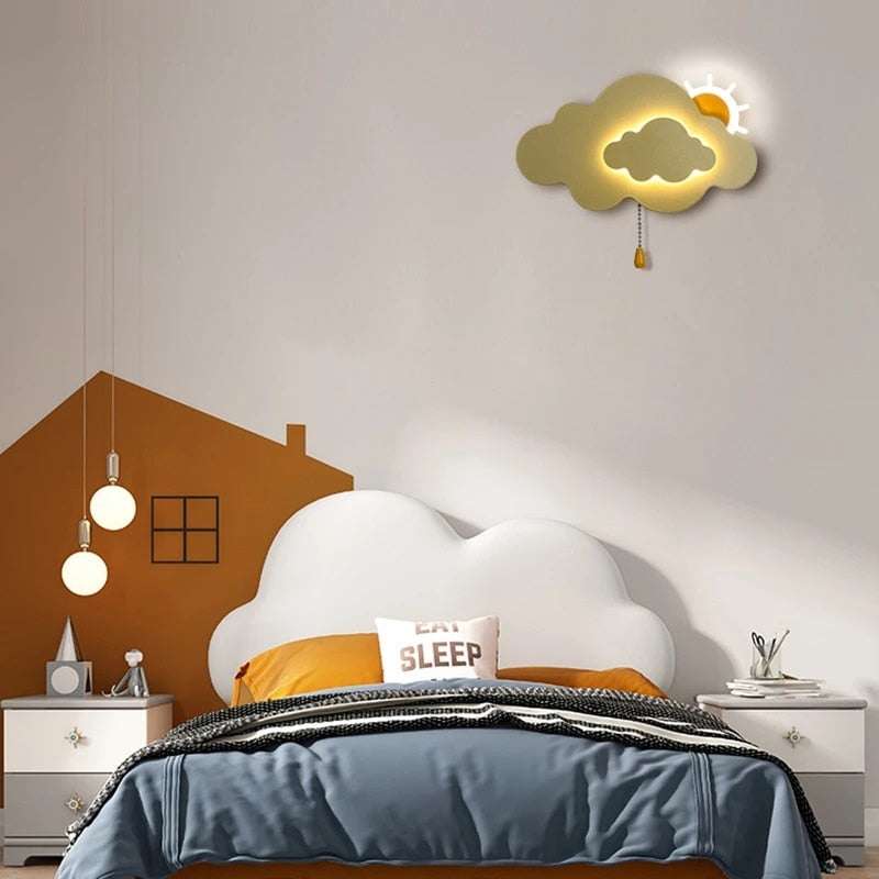 Antero - Childrens Lighting Cloud Nursery Night Light