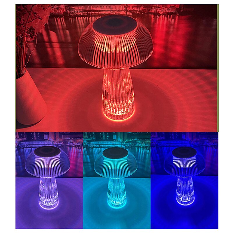 BAN Jellyfish lampshade LED night light table lamp