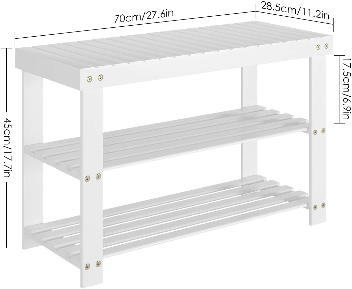 Olov Stylish Entryway Shoe Rack