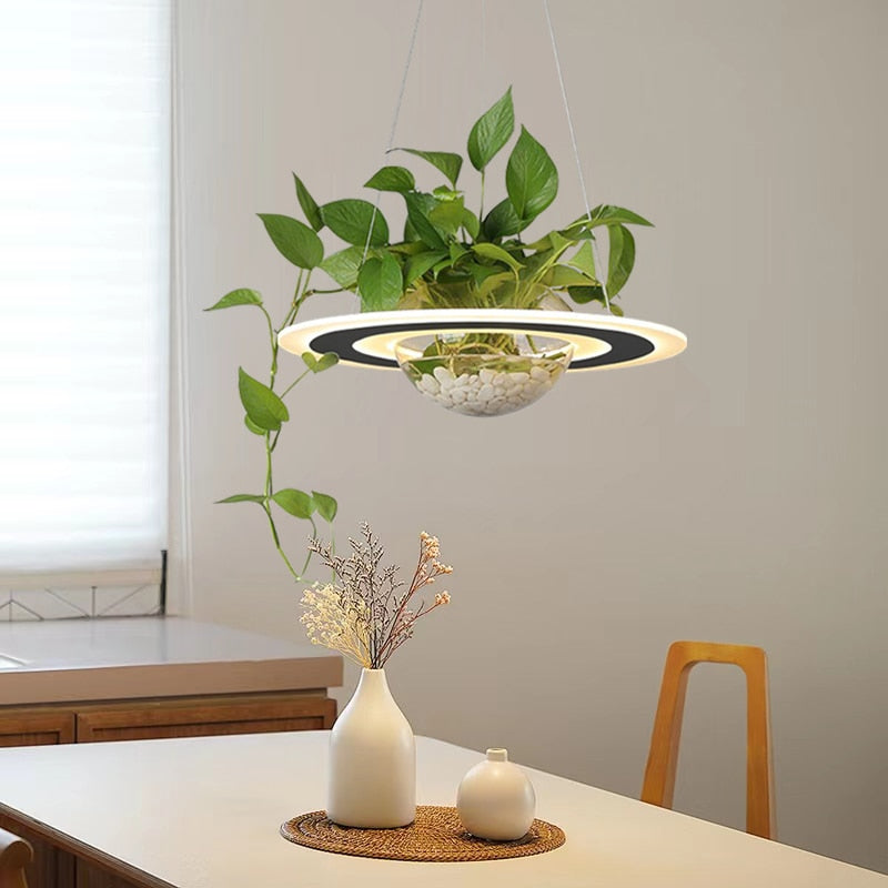 OUD Auden Modern LED Plant Pendant Planet Lamp