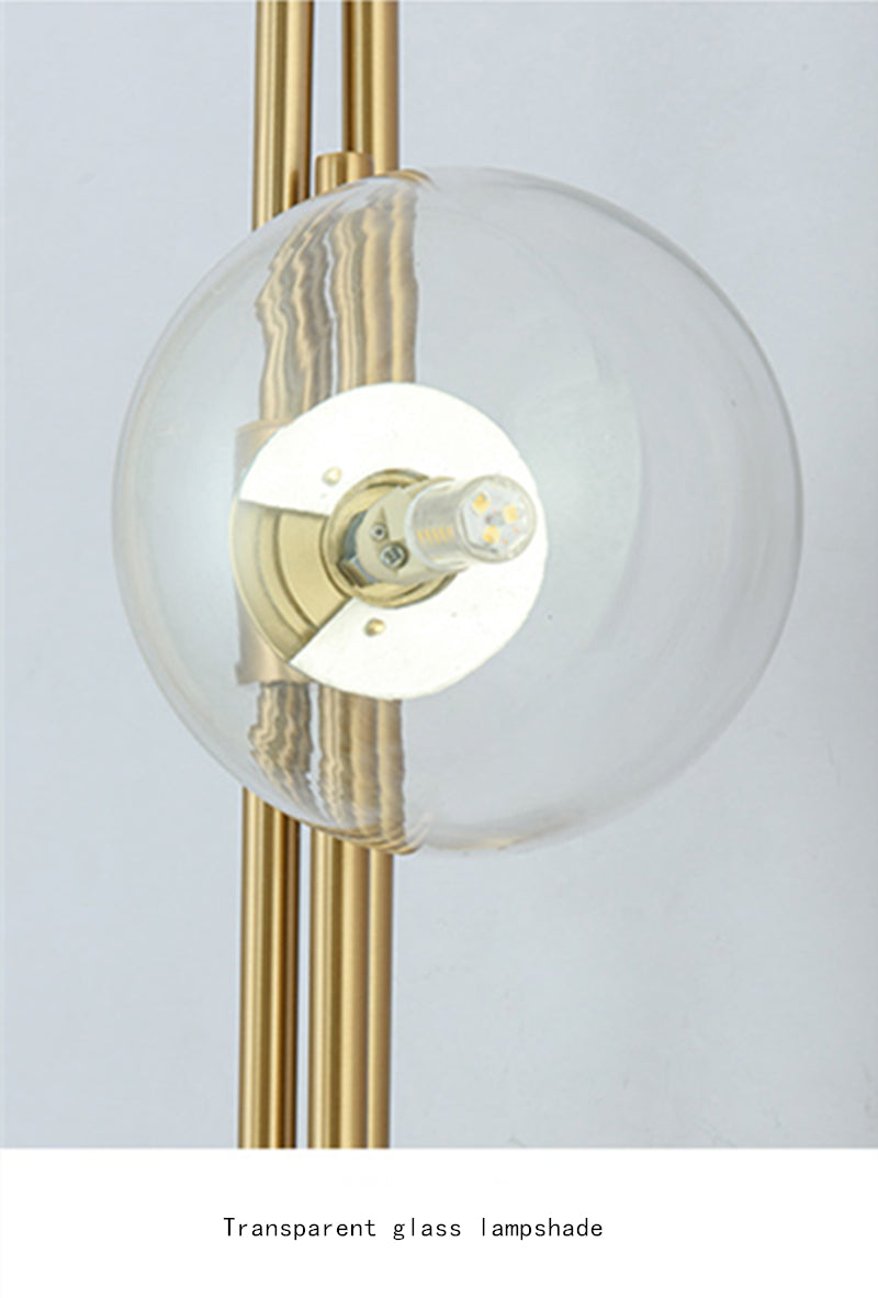 OUD Shadowcaster Green White Glass Ball Wall Lamps