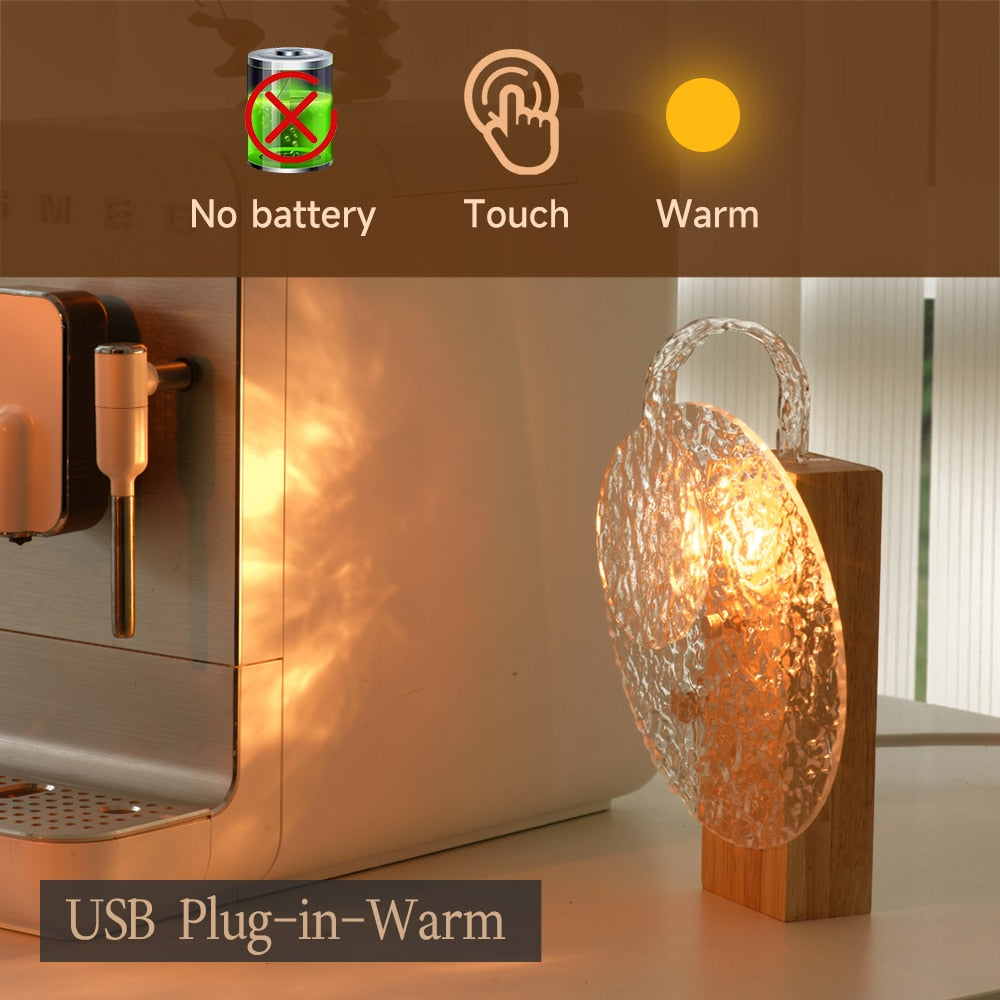 Pq Rotating Water Ripple Night Light