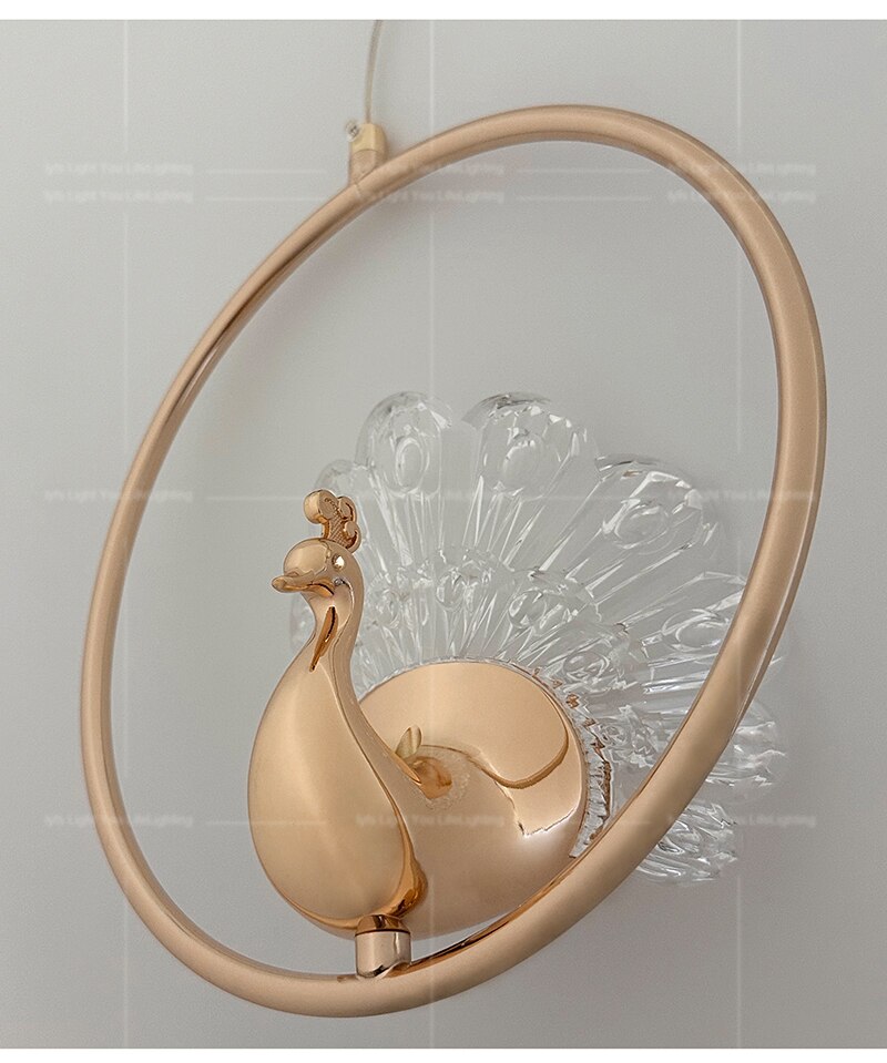 Lyf Peacock Lustre Pendant Light