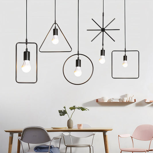 LYF Retro Pendant Lamps Loft Industrial Iron  E27 Base