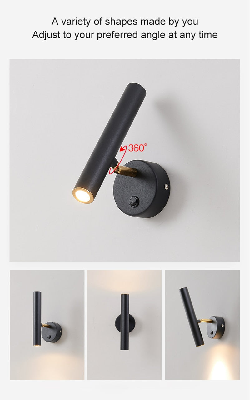 LYF Bedside Nordic LED Wall Light Spotlights