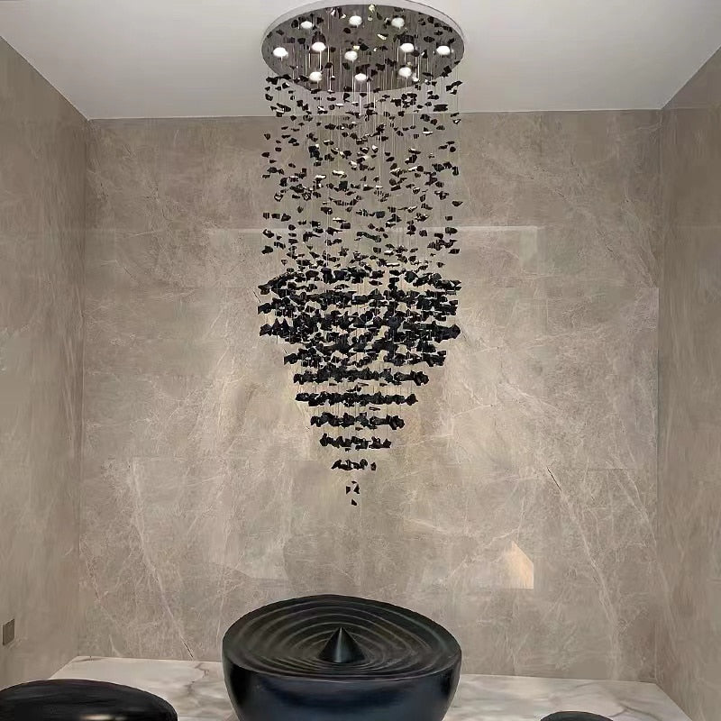 Ylk Modern Clear Crystal Chandelier
