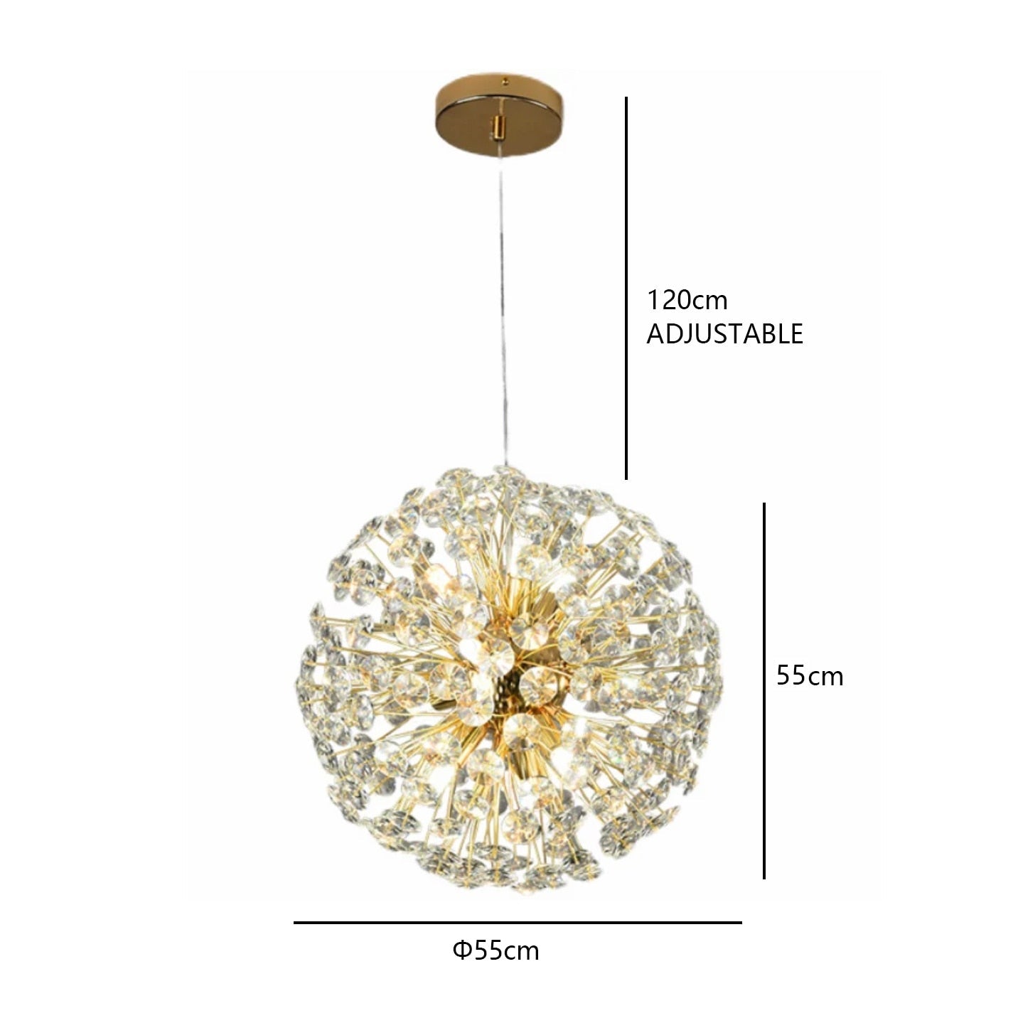 OLGA Artistical Firework Wall/Pendant/Ceiling/Table/Floor Lights