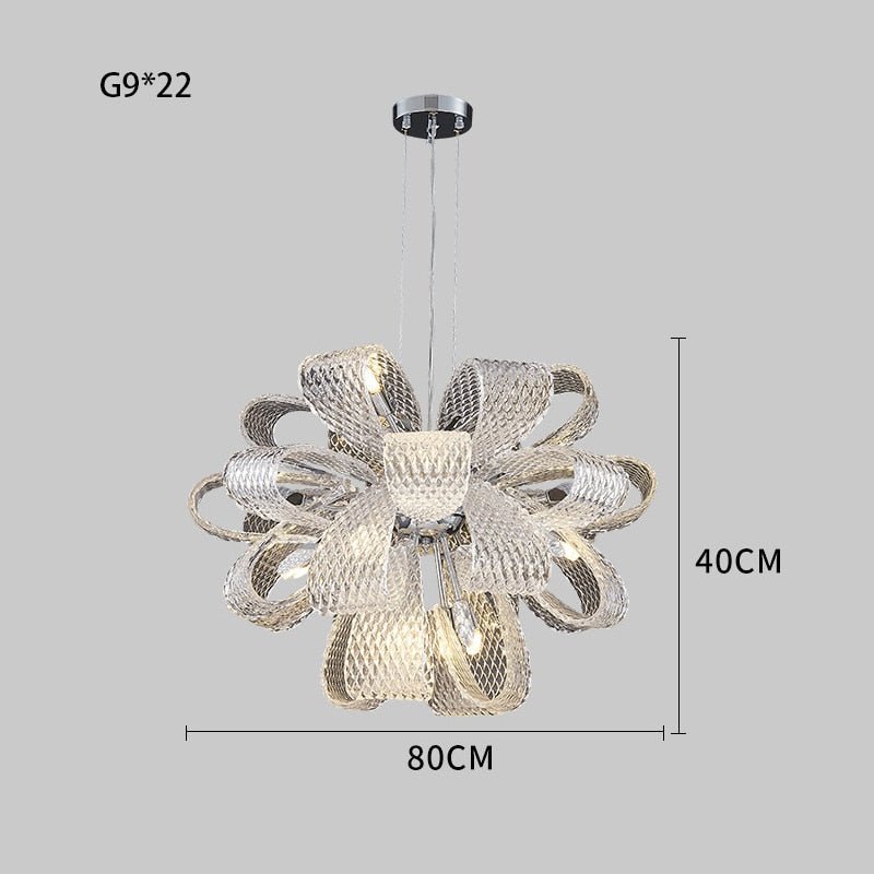 Privet Nordic Art Deco Chandelier