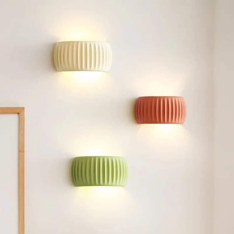 Nordic Cream Minimalist Wall Lamp