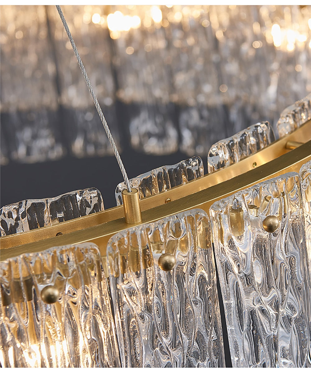 Privet Creative Glass Pendant Lamp