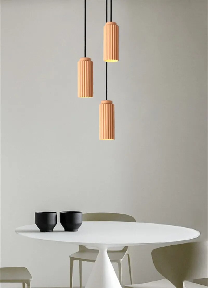 Minimalism Modern LED Pendant Lights Nordic GU10 Art