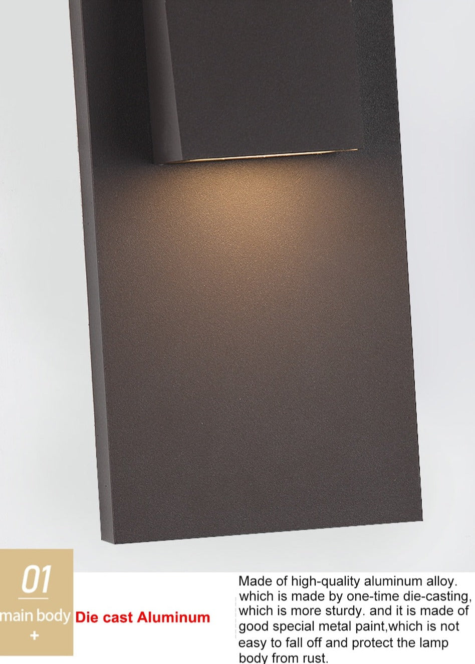 IIS Waterproof Outdoor LED Wall Lighting Retro Vintage