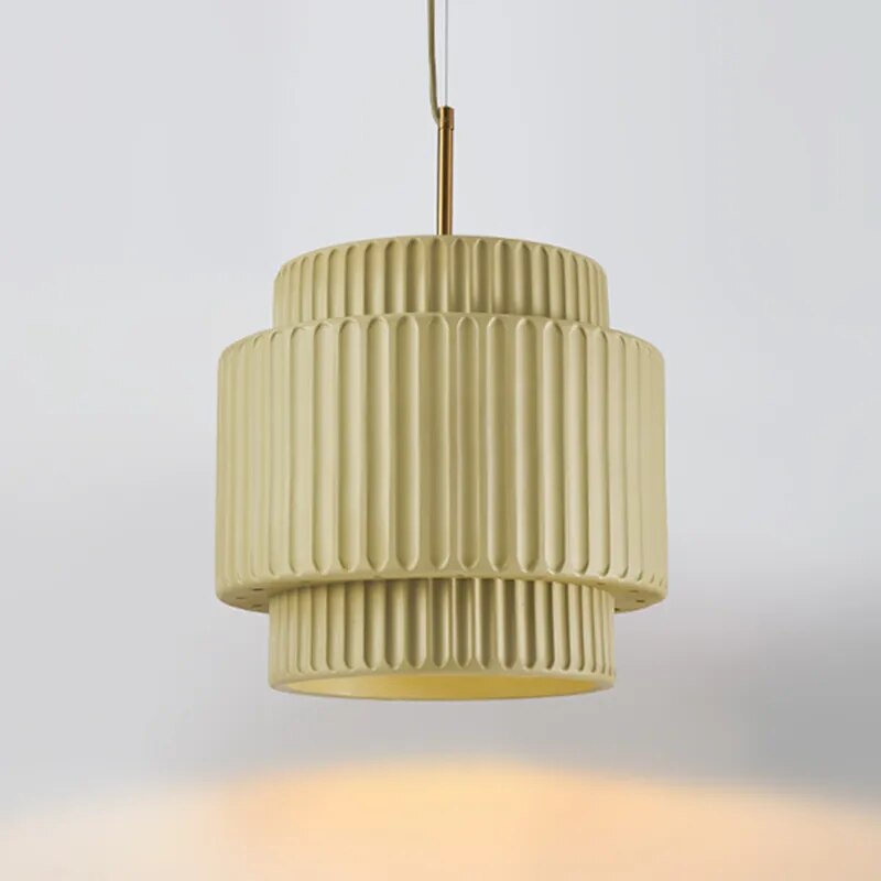 Wabi-Sabi Designer Resin Chandelier
