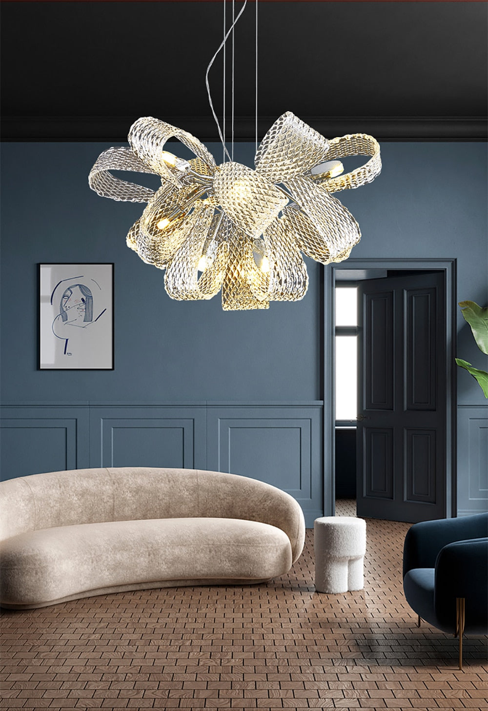Privet Nordic Art Deco Chandelier