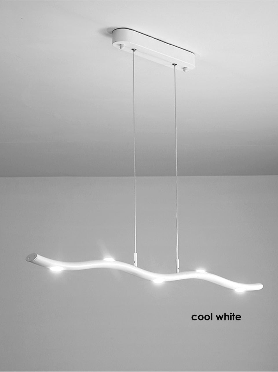 IIS Adjustable Haning Wave Chandelier Lighting