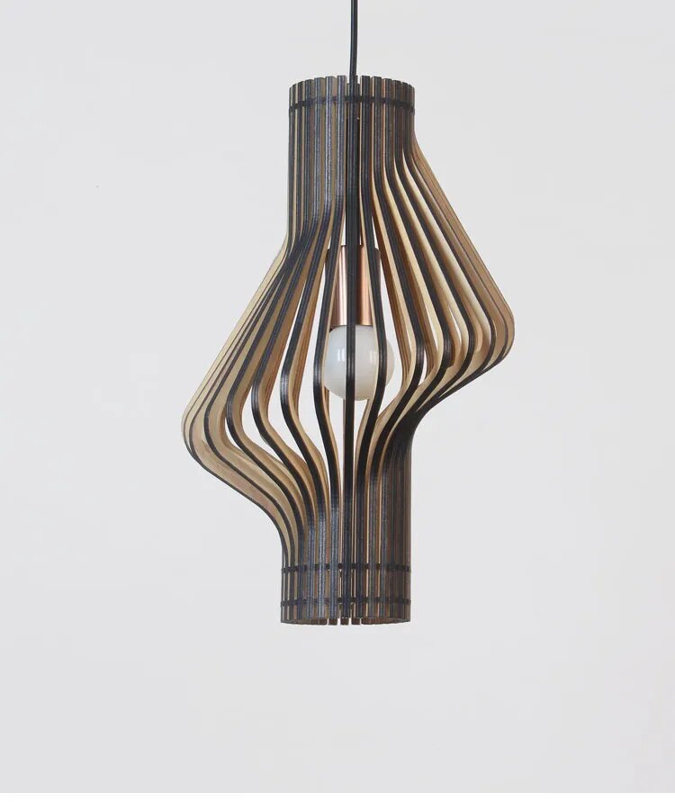 Nordic Wooden Cage Chandelier Birdcage Pendant Lights