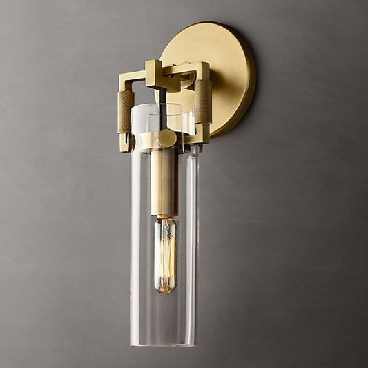 AI Keab - Minimalist Glass Wall Lamp Industrial Style Retro