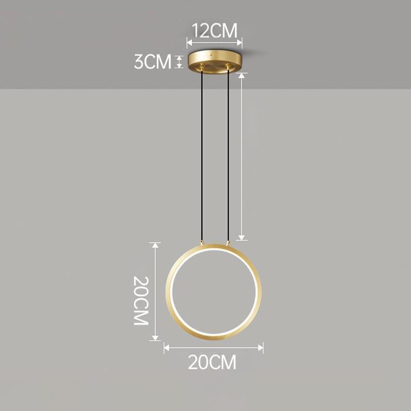 LYF Delaney LED Nordic Pendant Lights