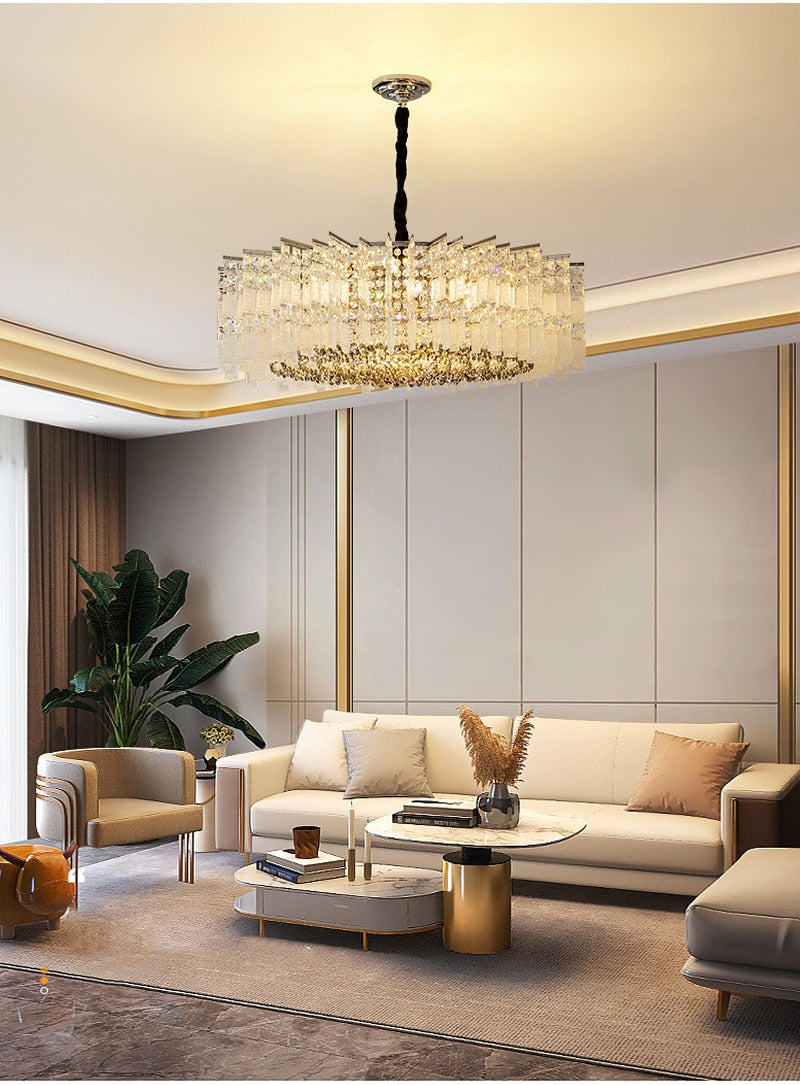 Ylk Wren Elegant Crystal Chandelier