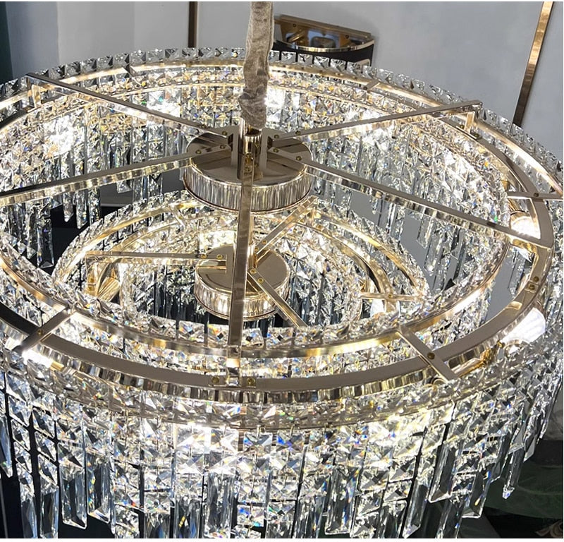 Ylk Xanthe Modern Crystal Chandelier