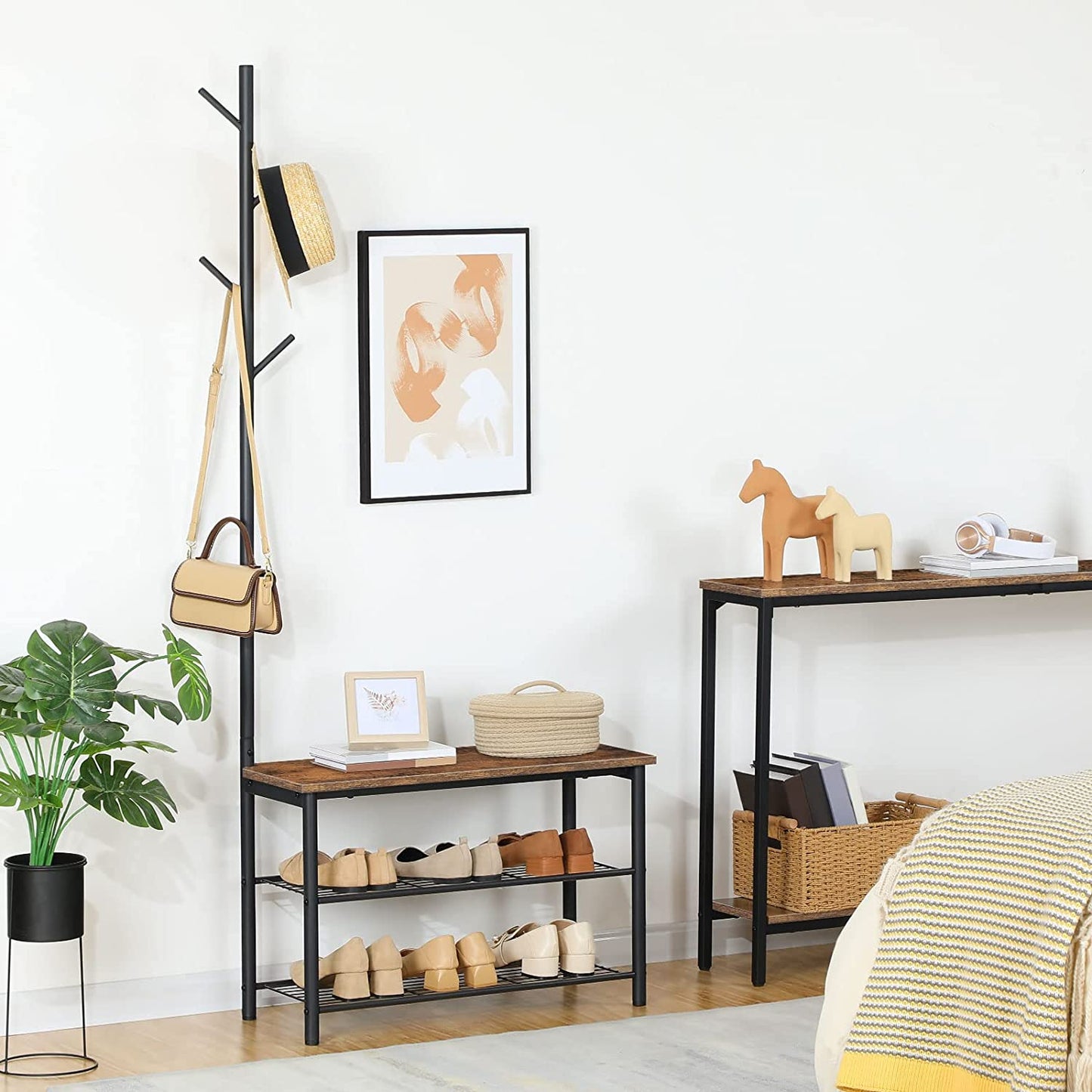 Orjan - Shoe Rack Bench Shoe Rack for Entryway