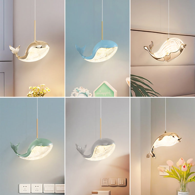 BAN Whale Modern LED Pendant Light