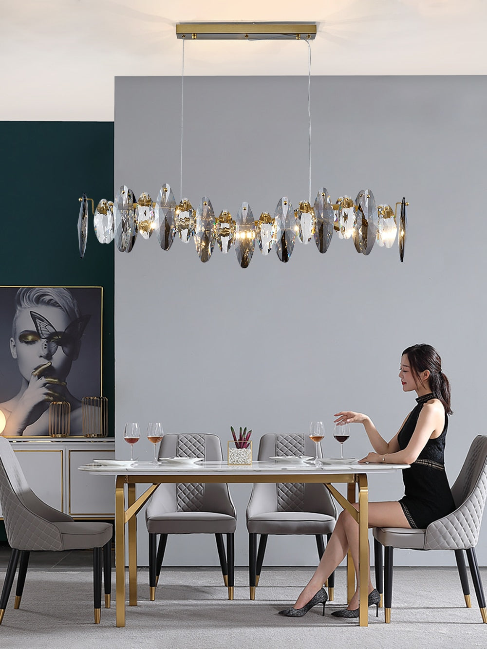 Ylk Aegor Modern Crystal Chandelier