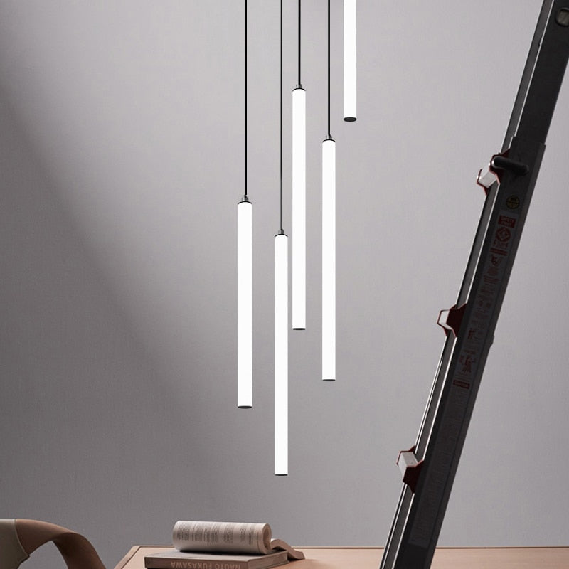 Ylk Tube Modern LED Chandelier