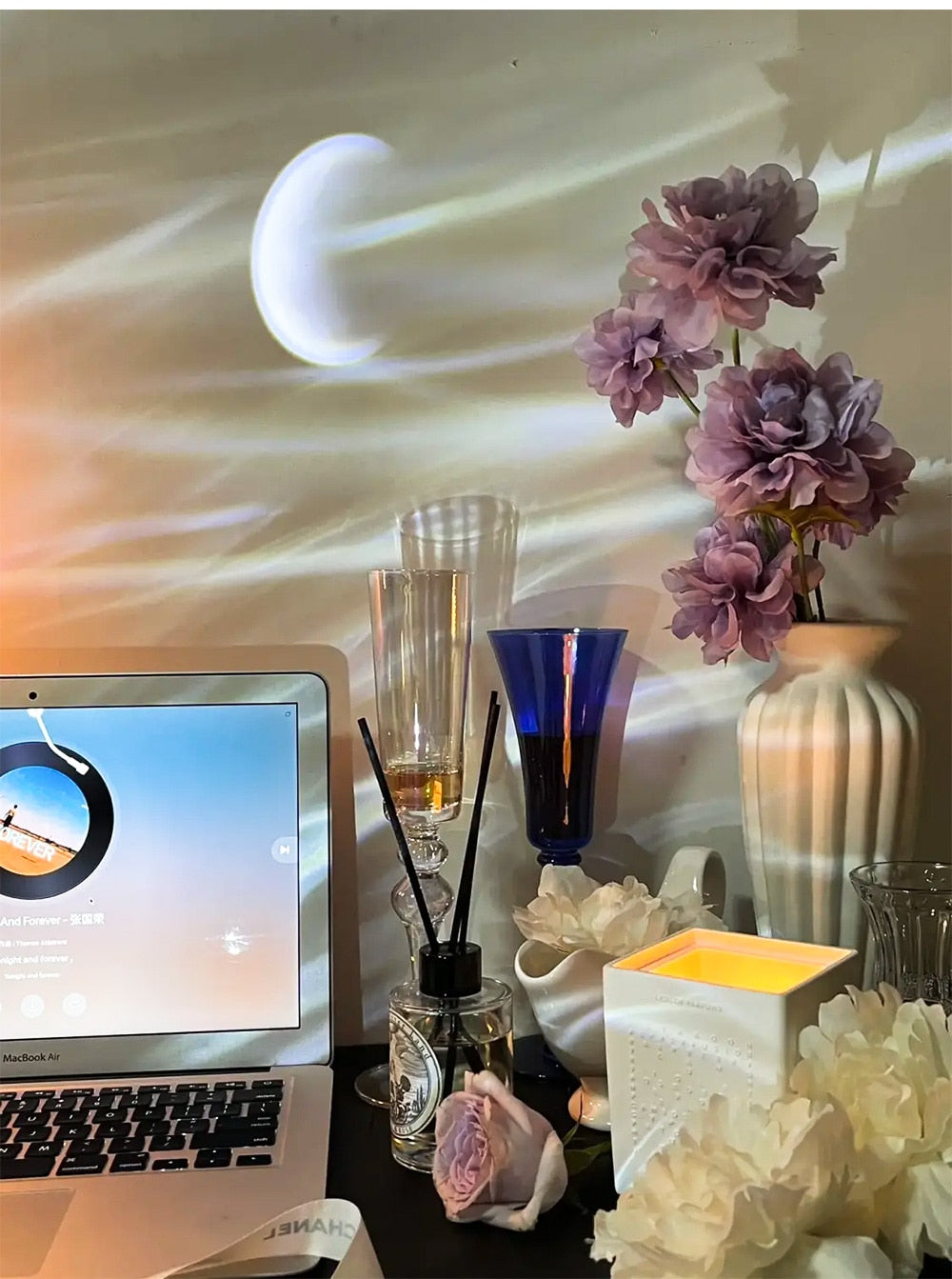 Pq Moon Galaxy Night Light